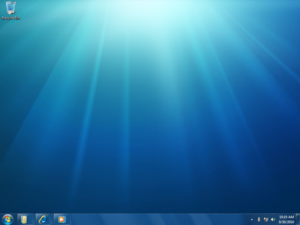 Clear desktop