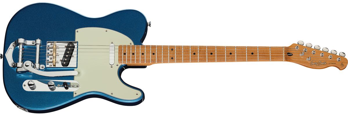 The Harley Benton Tremolo Series offers a trio of smart looking T-styles equipped with Bigsby-style vibrato