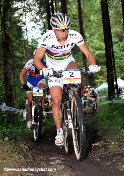 World Champion Nino Schurter (Scott-Swisspower Mtb-Racing).