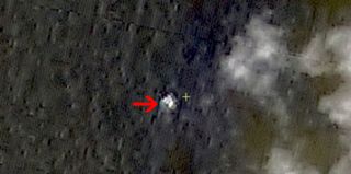 Chinese Satellite Image of Possible Malaysian Airlines Debris #2