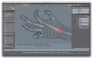 The new character and pose tools added to modo 601 enable you to create a quick skeleton which you can apply to your mesh for animation blocking and stills