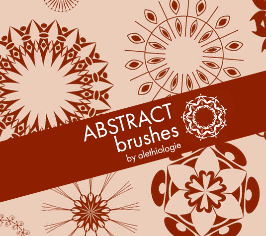 Illustrator brushes: Abstract brushes