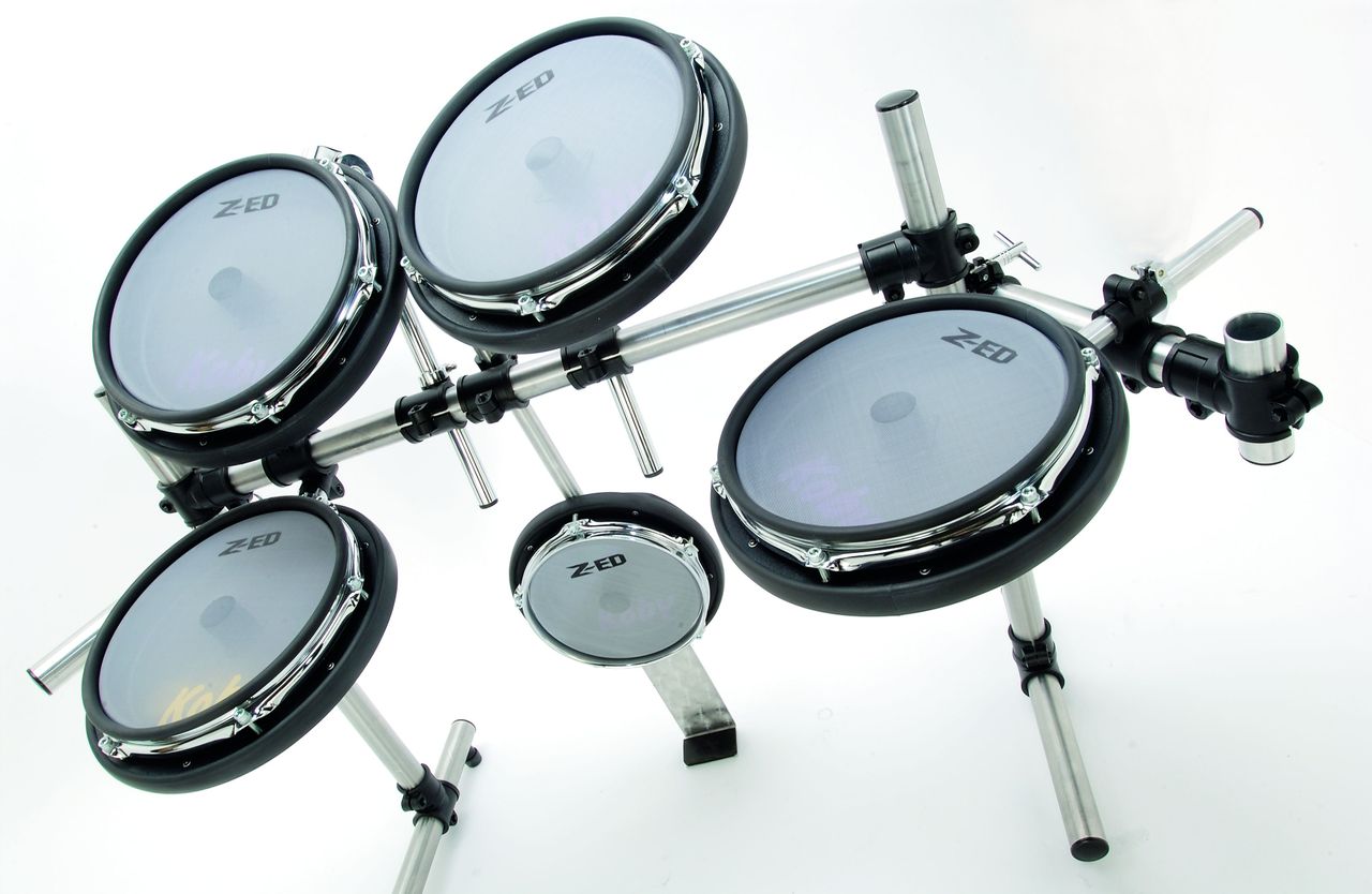 The ability to vary the tension of the pad surfaces gets you closer to the feel of a &lsquo;real&acute; kit than rubber pads