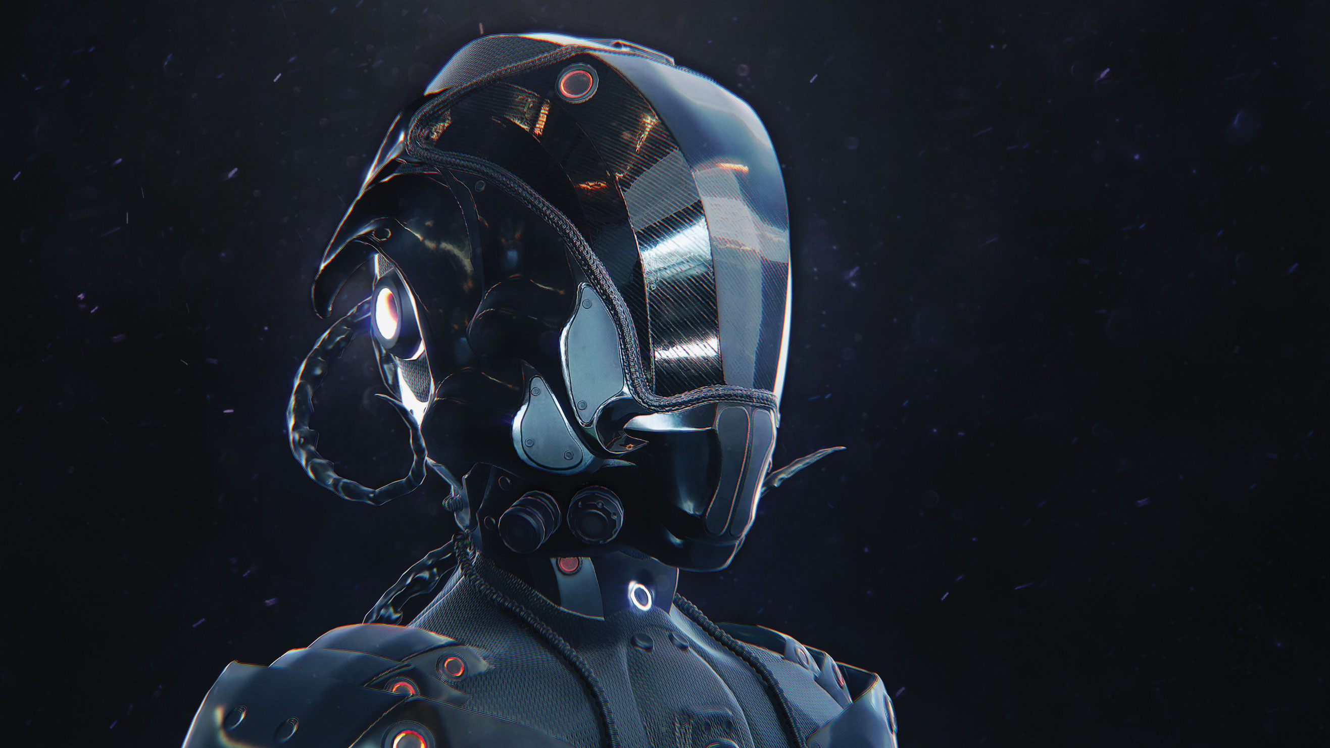 Hard surface models offer lots of opportunities to experiment with textures and materials