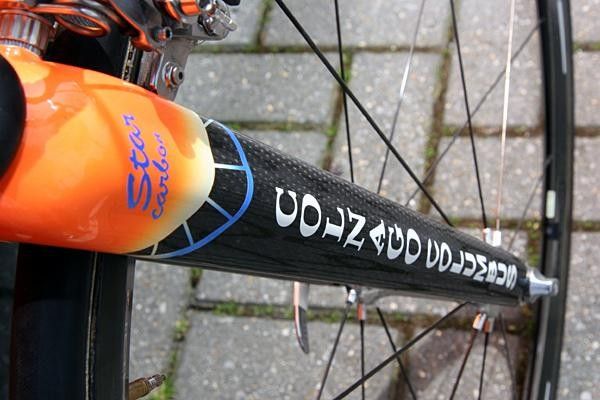 Colnago's Star carbon fork - a staple in the Colnago diet.