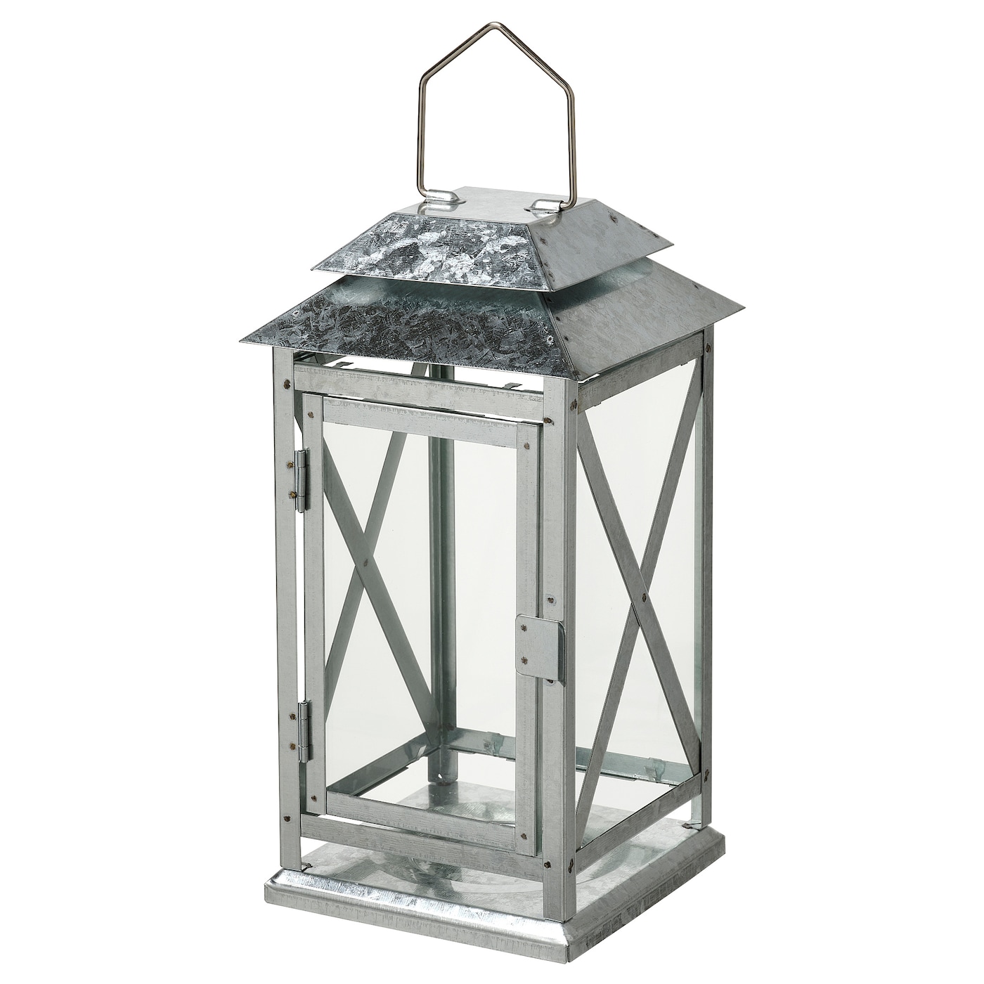 BefÄsta Lantern for Candle, Indoor/outdoor - Galvanized 11 "