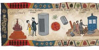 Doctor Who tapestry