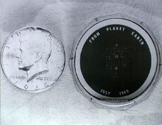 Moon Landing Silver Coin Apollo 11 Star Wars Trek Space NASA USA Sci-Fi Science