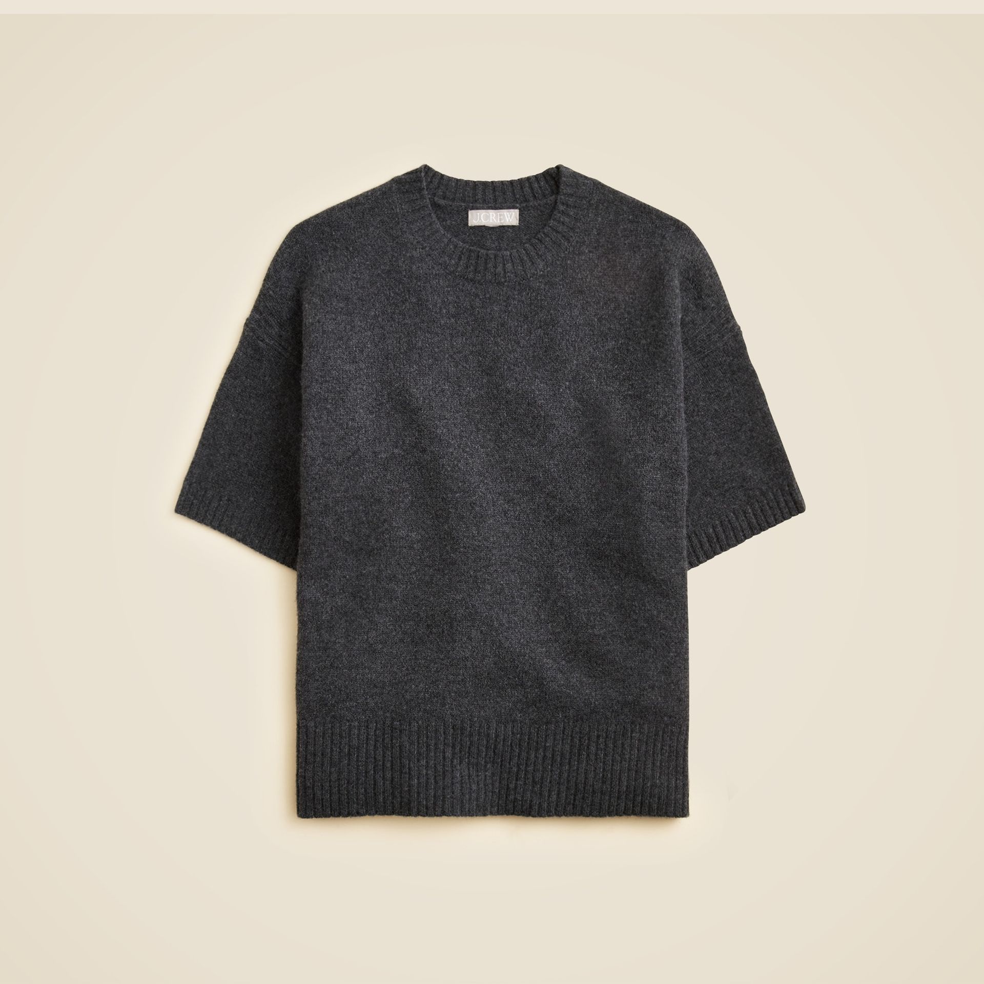 Oversized Sweater-Tee in Vintage Wool