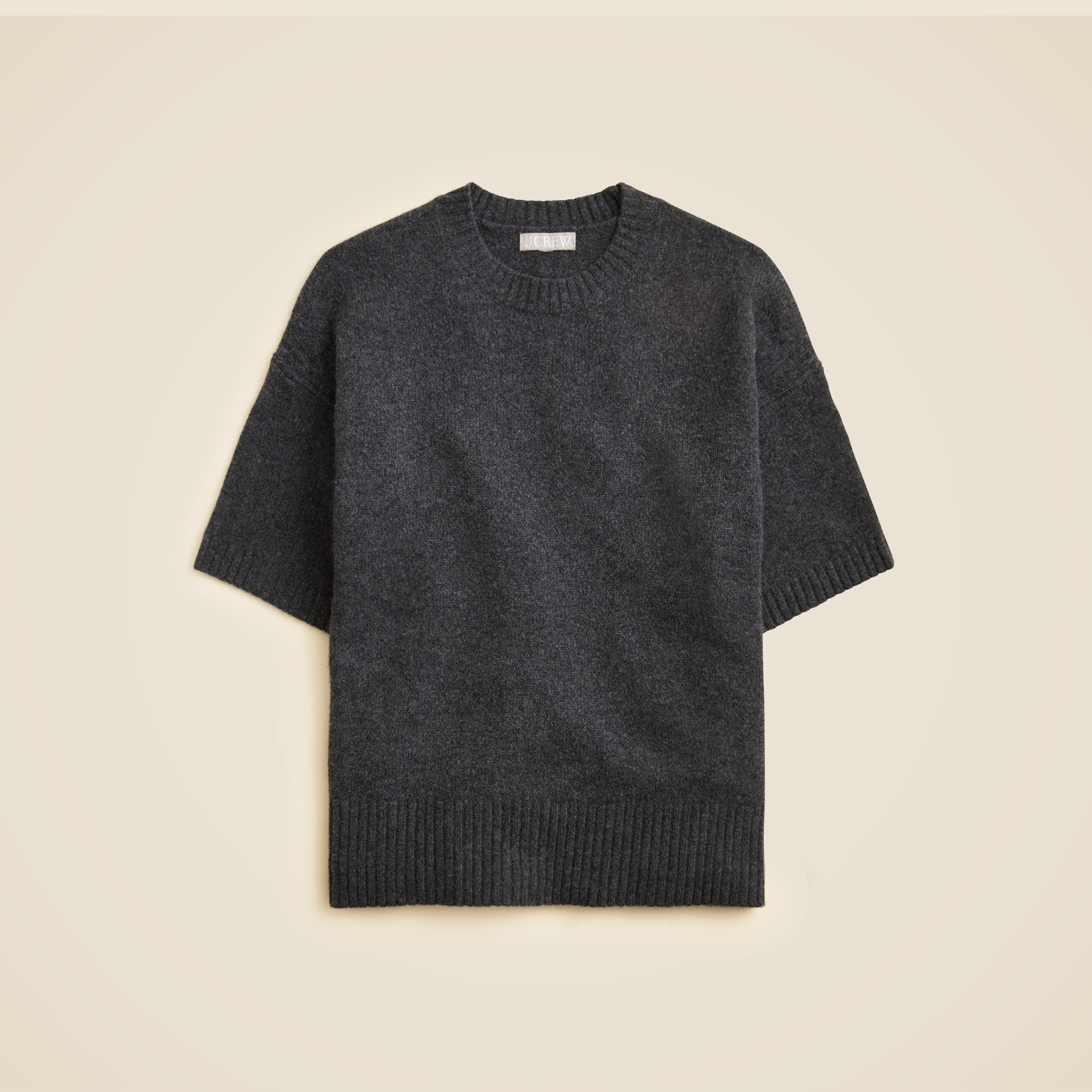 Oversized Sweater-Tee in Vintage Wool
