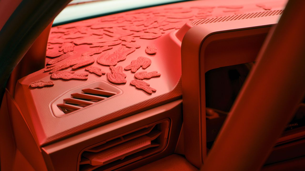 Interior details, Beware of the Crocodile - Alpine Lacoste A290 Rallye