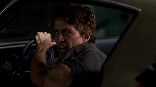 Bradley Stryker is Trey Atwood stealing a car with Ryan in pilot of The O.C.