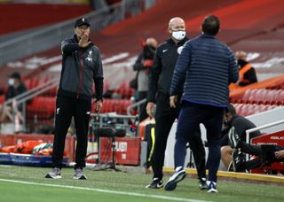 Klopp and Chelsea counterpart Frank Lampard were involved in a touchline altercation last time they met