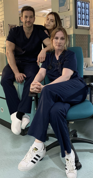 Holby City favourites Patsy Kensit and Luke Roberts back on the wards with Rosie Marcel