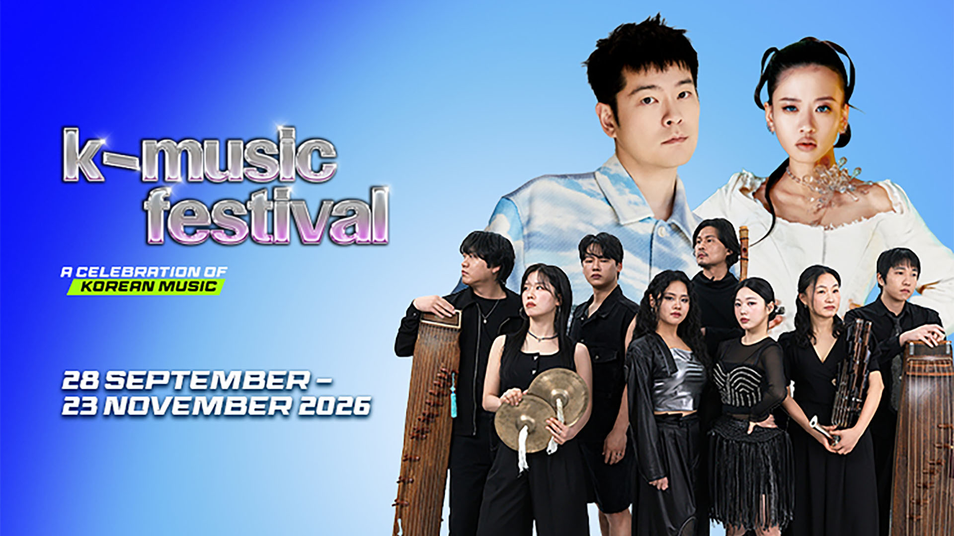 K_Music festival poster. 