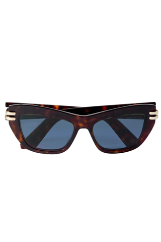 Cdior B2u Cat-Eye Tortoiseshell Acetate Sunglasses