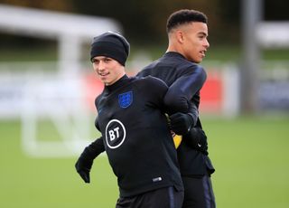Phil Foden and Mason GreenwoodEngland U21 Media Day – St George’s Park