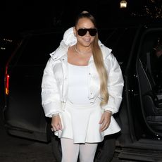 Mariah Carey winter whites
