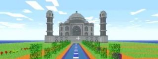 Minecraft Thumbnail Taj Mahal