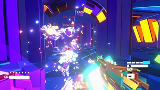 Desync is a super bright shooter that