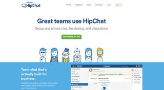 The basic version of private chat service HipChat is free