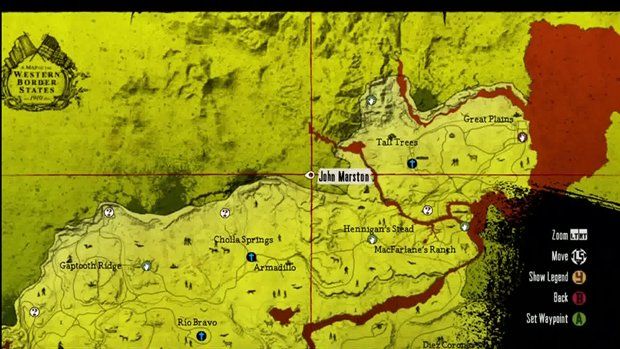 Red Dead Redemption Undead Nightmare treasure location guide | GamesRadar+