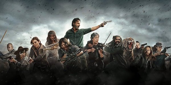 The cast of The Walking Dead Season 8