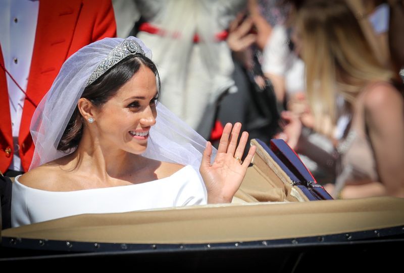 Meghan Markle Givenchy Wedding Dress