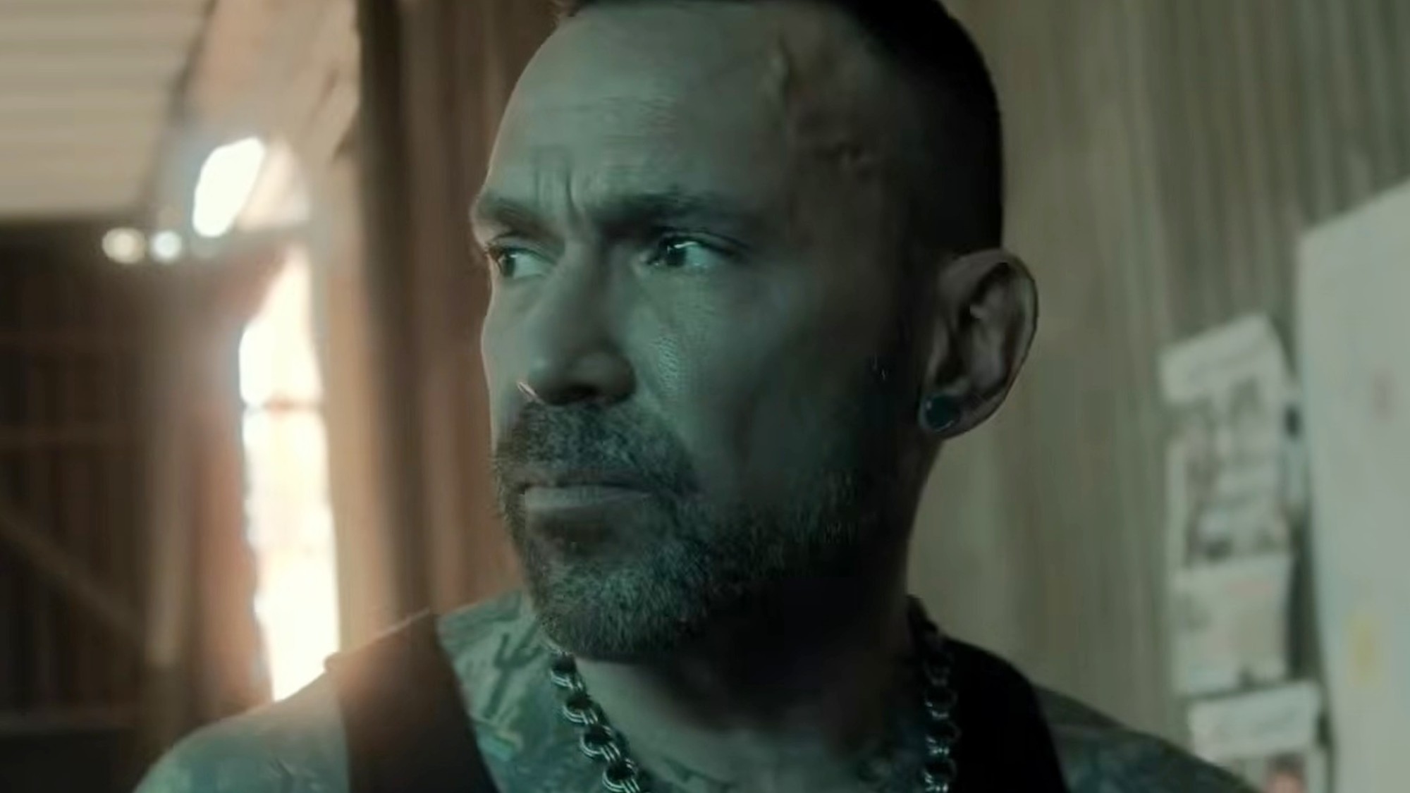 A serious-faced Jason David Frank in Legend of the White Dragon