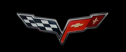 The previous 2005 Crossed Flag logo