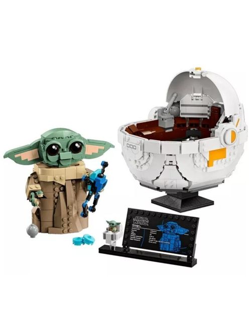 Lego Star Wars Grogu With Hover Pram