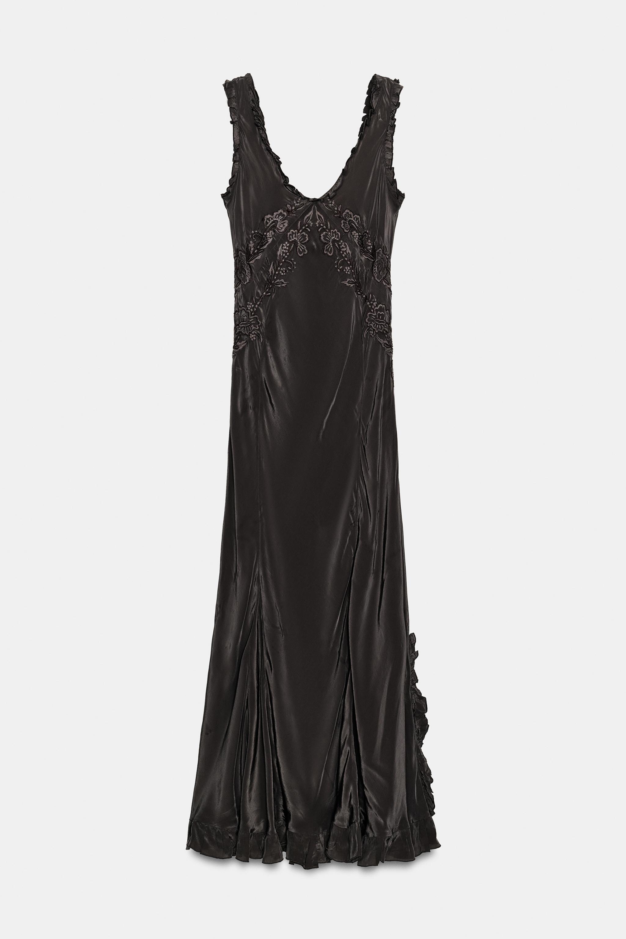 Zw Collection Embroidered Long Dress