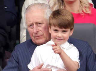 King Charles and Prince George