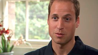 Prince William talks to Max Foster at CNN