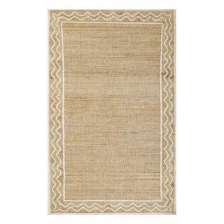 Erin Gates by Momeni Orchard Ripple Handwoven Wool and Jute Natural Area Rug