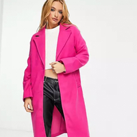 Bershka Tailored Coat in Pink, £35.99 | ASOS
The Bershka long-line coat offers the same tailored look as Kate's with a vibrant pop of color. Featuring a notched collar, side pockets and a subtle button fastening. 