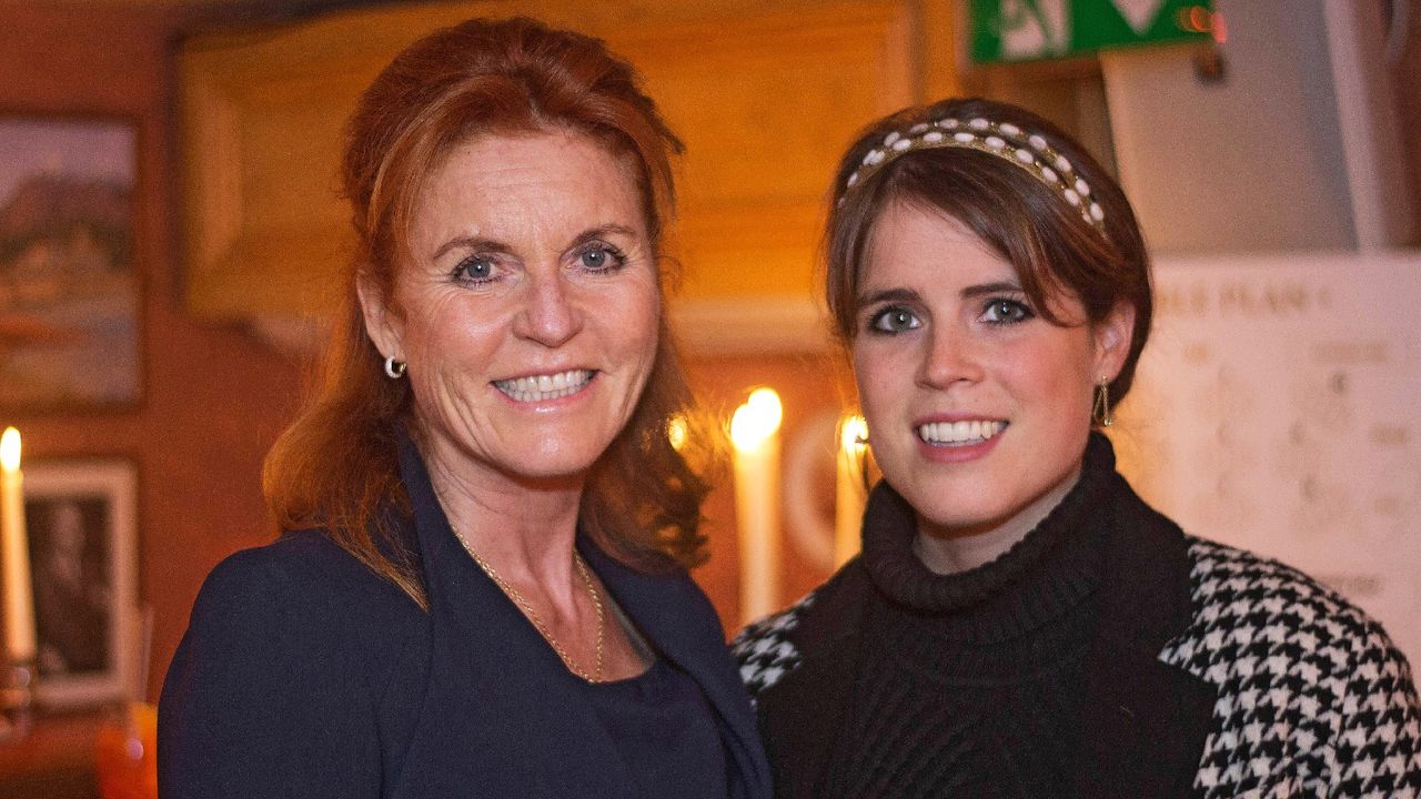 Sarah Ferguson, Duchess of York (L) and Princess Eugenie attend The Miles Frost Fund party at Bunga Bunga Covent Garden on June 27, 2017 in London, England.