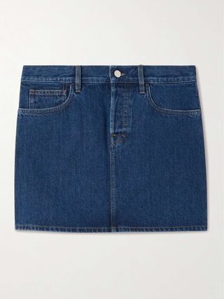 Denim Mini Skirt