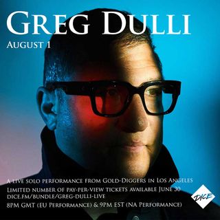 Greg Dulli gig poster