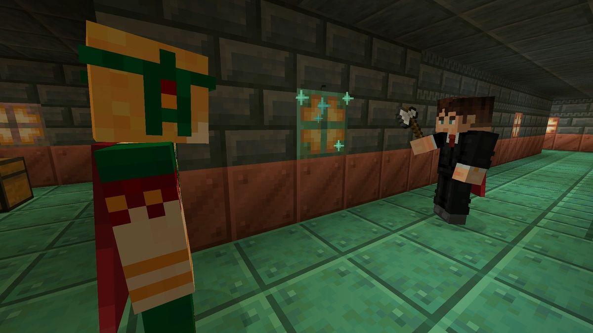 Image of Minecraft 1.21's Trial Chambers and copper bulbs.