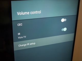 NVIDIA Shield Android TV IR control