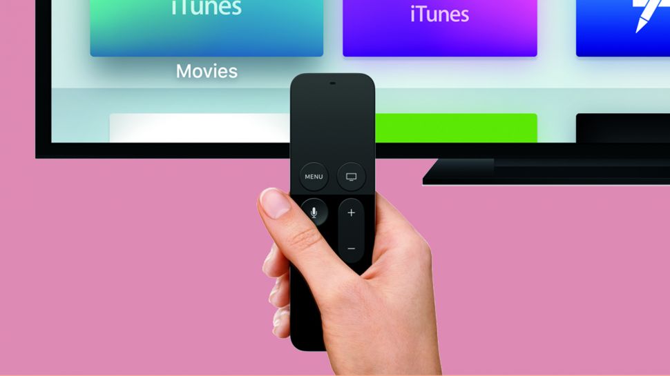 The Apple TV Plus remote