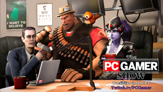 The PC Gamer Show with logo 1
