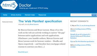 HTML5 Doctor is an invaluable resource for frontend developers