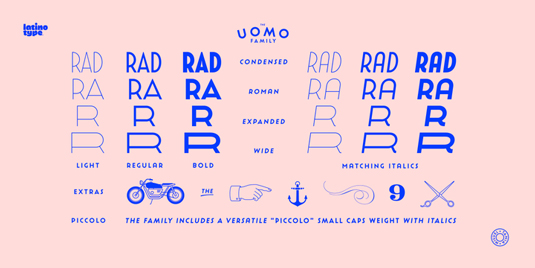 Uomo font