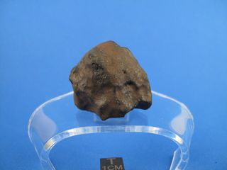This stone meteorite was part of the massive Chelyabinsk fireball, seen over Russia on February 15, 2013.
