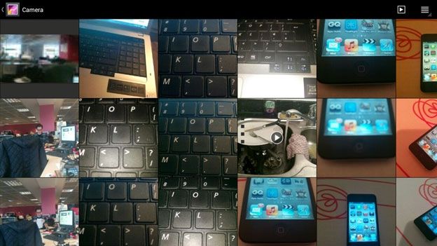 Android 4.0 tablets: Gallery