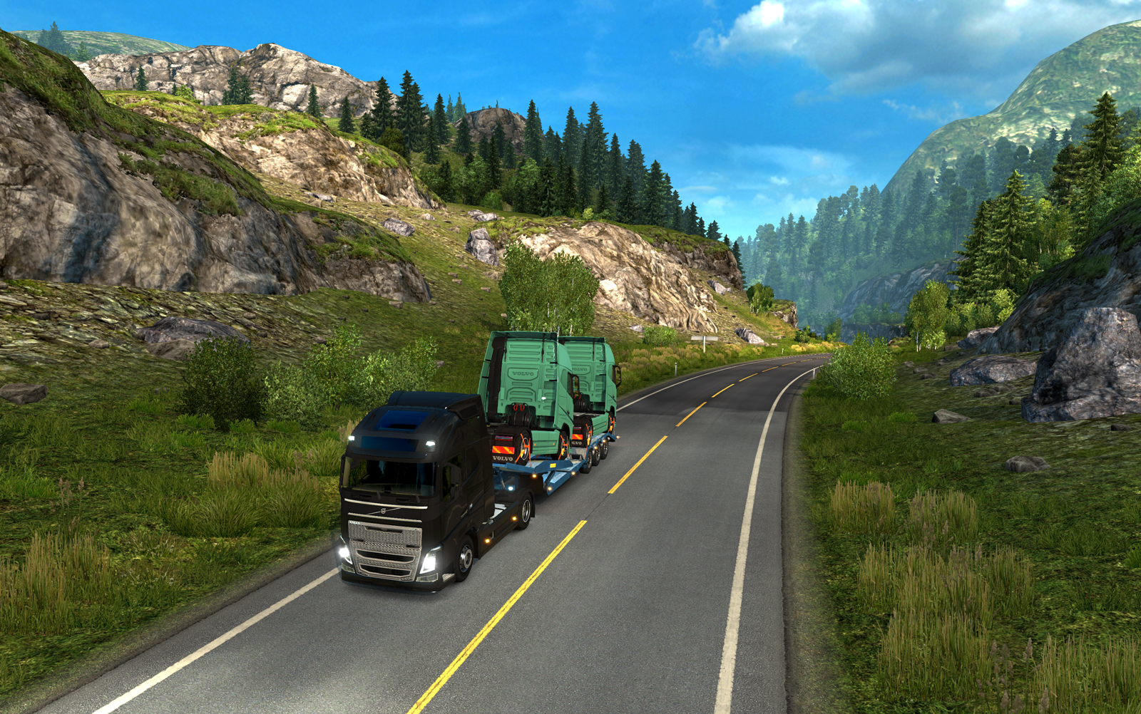 Euro Truck Simulator 2: Scandinavia Delivers A Launch Trailer | PC.