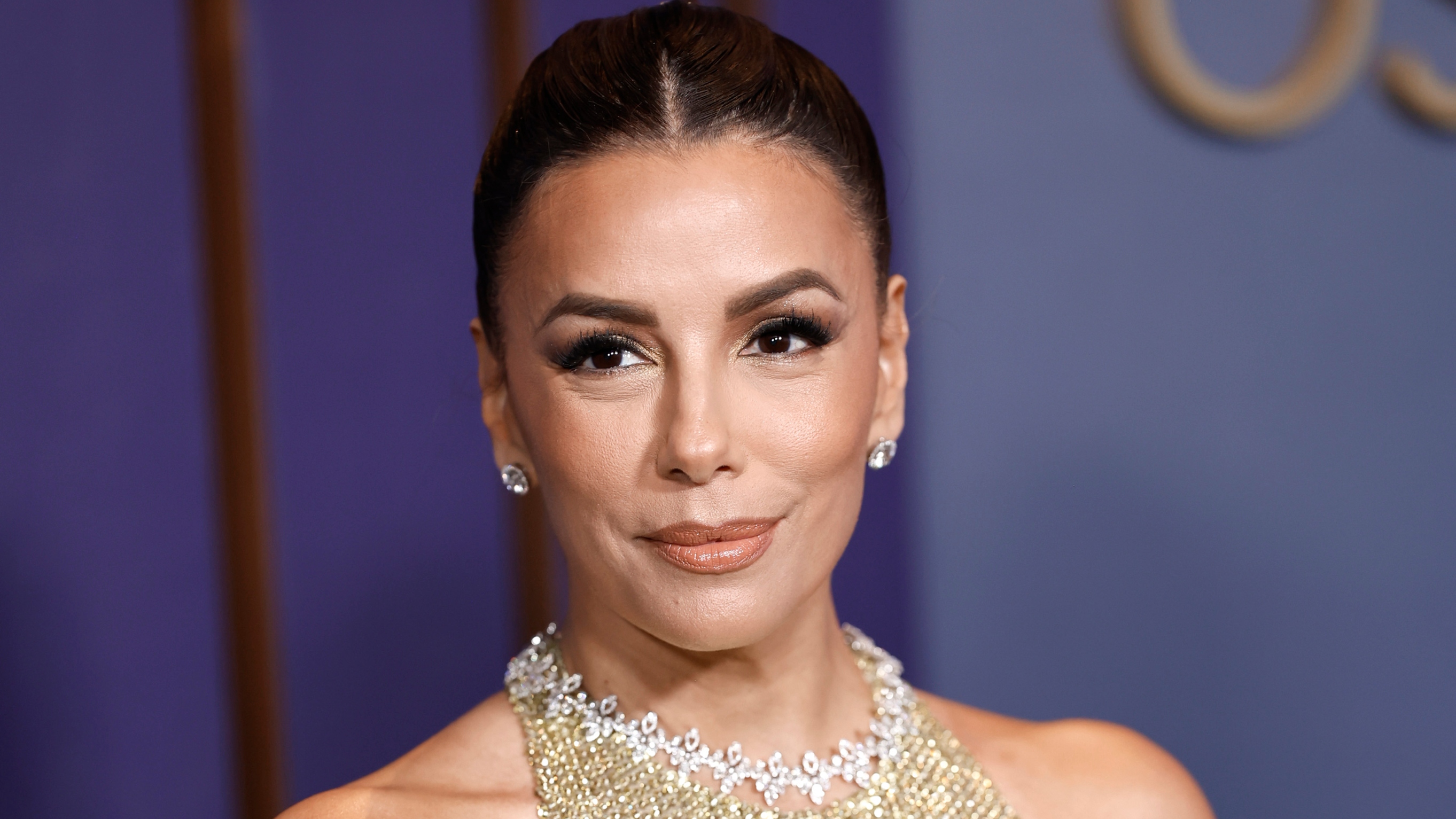 Eva Longoria smiles as she attends the Academy Of Motion Picture Arts & Sciences' 14th Annual Governors Awards at The Ray Dolby Ballroom on January 09, 2024