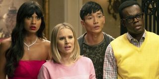 Some of the main characters in The Good Place.